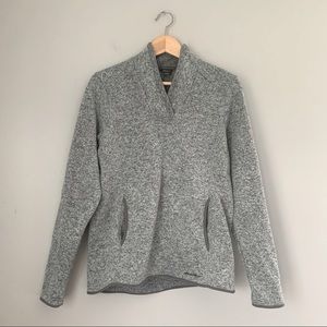 Eddie Bauer V-Neck Knit Pullover Sweater